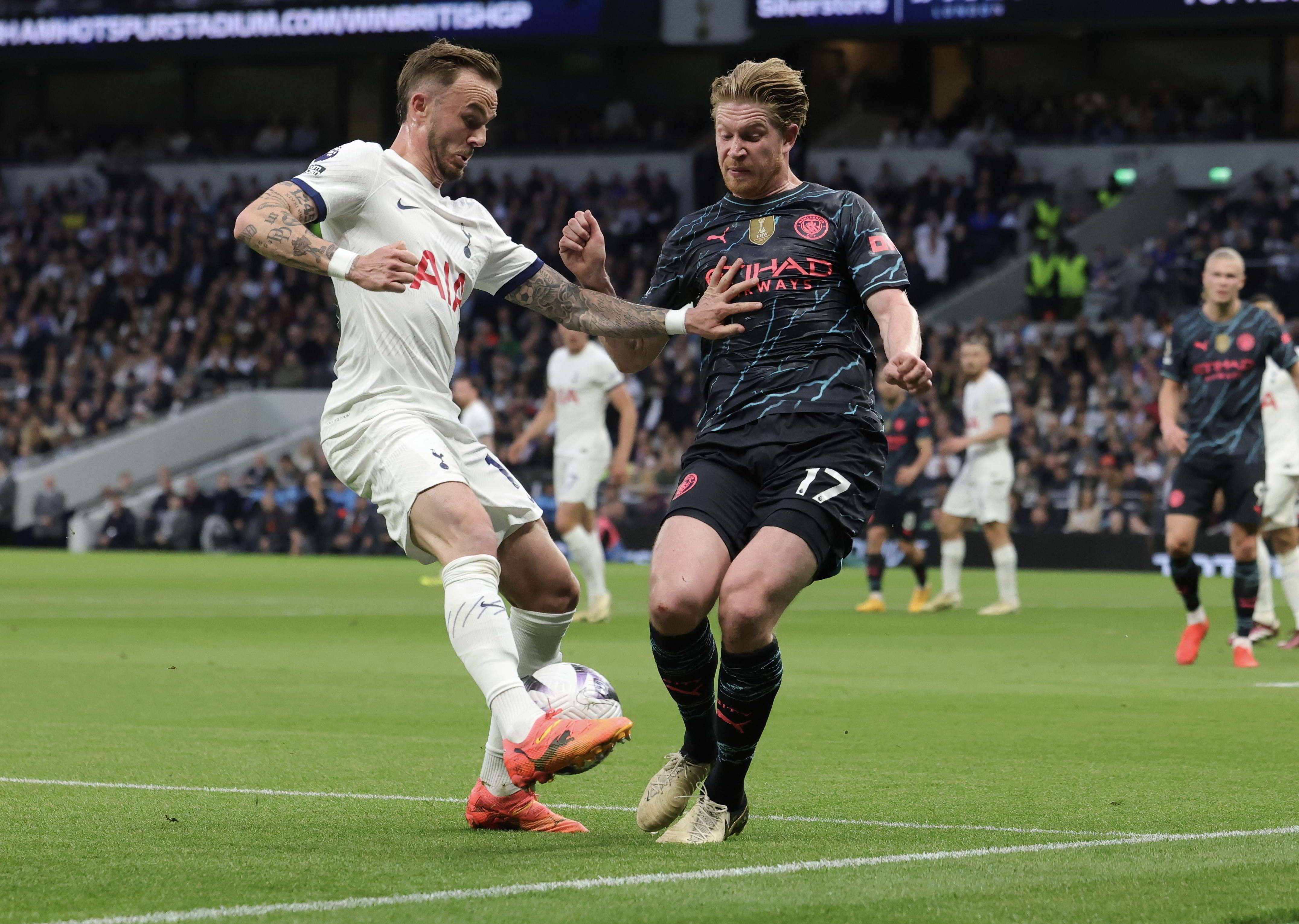 曼城英超战胜热刺福登远射建功(2021英超曼城3比0热刺回放)